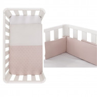 Nórdico y Protector Minicuna DOCO Tender Blush