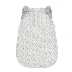 Saco de Dormir Verano Little Bloom Flor Gris