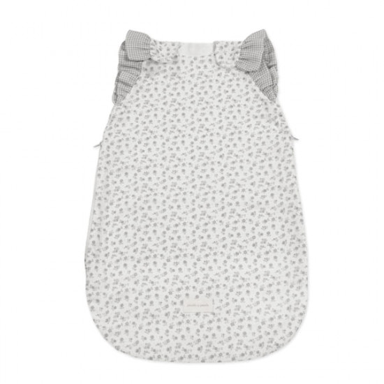 Saco de Dormir Verano Little Bloom Flor Gris