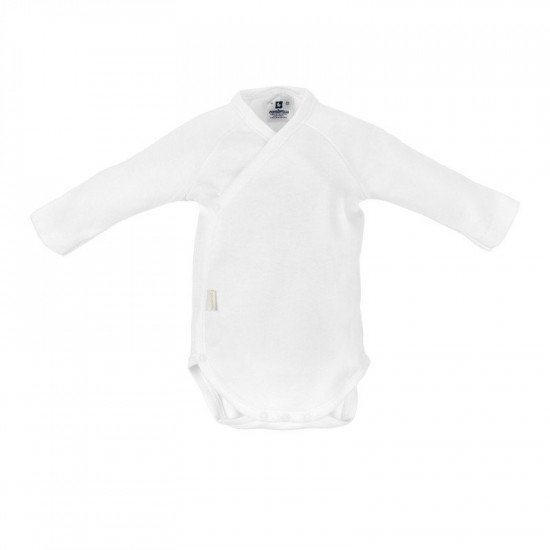 Body Algodón Blanco Manga Larga 1 Mes Body Algodón Blanco Manga Larga 1 Mes
