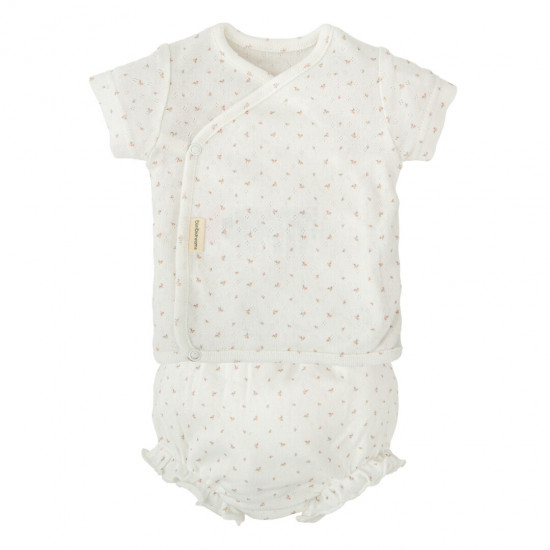 Primera Puesta Algodón Orgánico Pointille