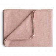 Manta Algodón Orgánico Mushie Blush Manta Algodón Orgánico Mushie Blush
