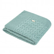 Manta Punto Higuera Verde Salvia