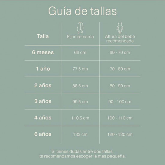 Saco De Dormir Tirantes Con Pies Invierno Colima 1 Año