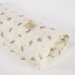 Muselina Algodón Mimosa Verde Muselina Algodón Mimosa Verde