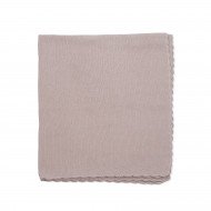 Manta Tricot Rosa Manta Tricot Rosa