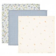 Pack 3 Muselinas 25 x 25 Little Dutch Forest Friends