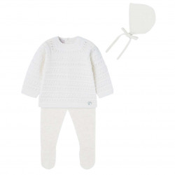 Primera Puesta Motivo Horizontal Crema