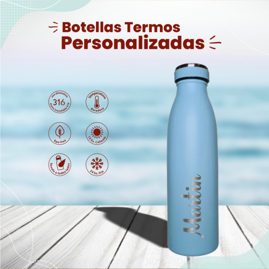 Botella Personalizable City 500 ml Cielo Botella Personalizable City 500 ml Cielo