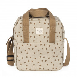 Bolsa Térmica Poppy Corazones Canela Bolsa Térmica Poppy Corazones Canela