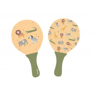 Palas de Playa Neopreno Wild Animals con Pelota