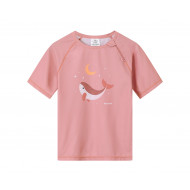 Camiseta Protección Solar Whale Pink