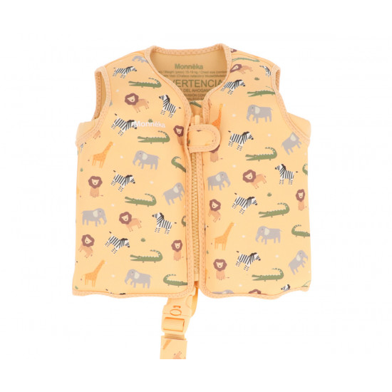 Chaleco Aprendizaje Wild Animals Talla 2 a 3 Años