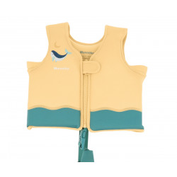 Chaleco Aprendizaje Whale Teal Talla 2 a 3 Años