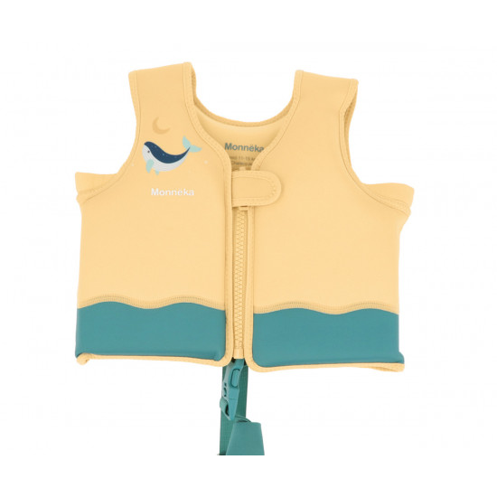 Chaleco Aprendizaje Whale Teal Talla 2 a 3 Años