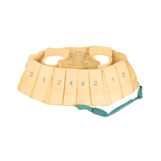 Chaleco Aprendizaje Whale Teal Talla 2 a 3 Años