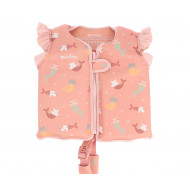 Chaleco Aprendizaje Mermaid Cats Talla 2 a 3 Años