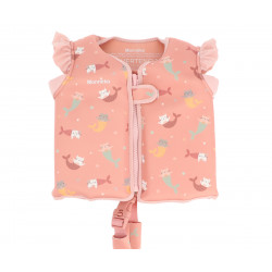 Chaleco Aprendizaje Mermaid Cats Talla 2 a 3 Años