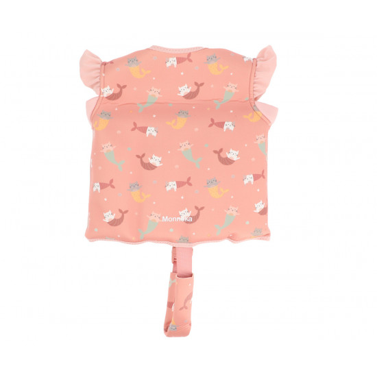 Chaleco Aprendizaje Mermaid Cats Talla 3 a 6 Años