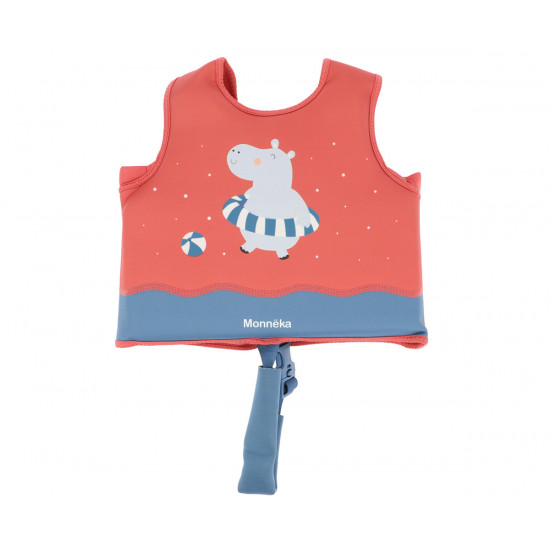 Chaleco Aprendizaje Hippos Talla 2 a 3 Años