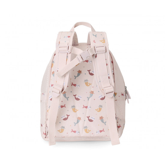 Mochila Infantil Antiarena Mermaid Cats