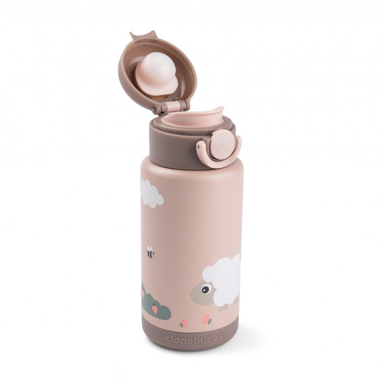 Botella Térmica Tiny Farm Rosa 340 ml