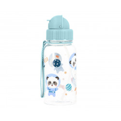Botella con Pajita Pandas