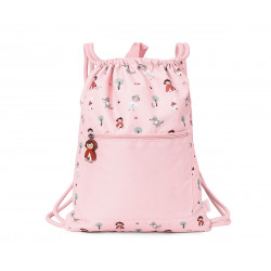 Mochila Saco Cuerdas Tela Little Red
