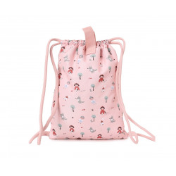 Mochila Saco Cuerdas Tela Little Red