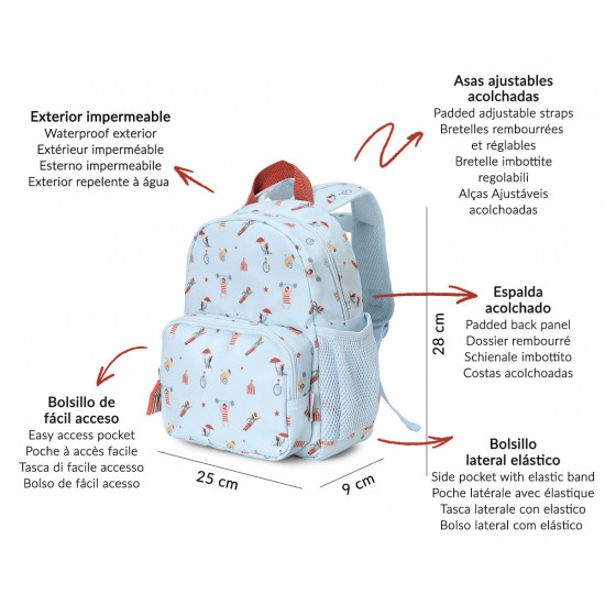 Mochila Infantil TT Circus Mochila Infantil TT Circus