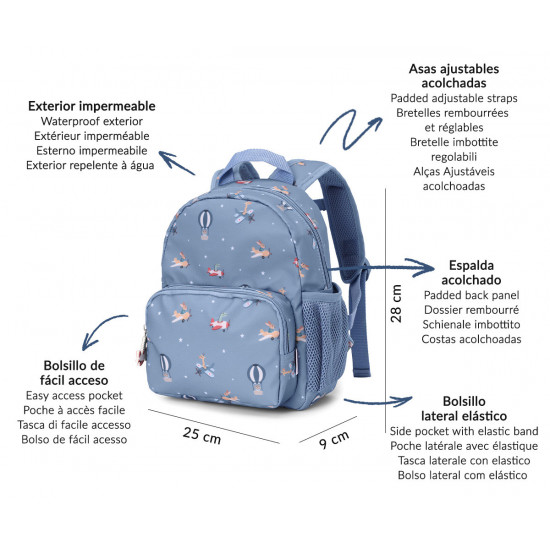 Mochila Infantil TT Planes Mochila Infantil TT Planes