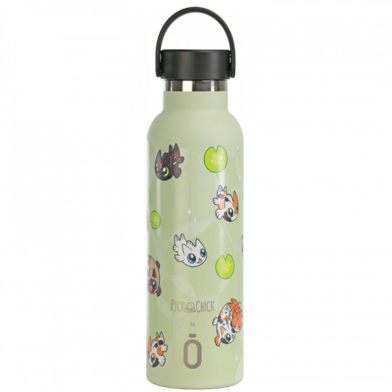 Termo Sport 600 ml Pick Chick Kawaii Cats