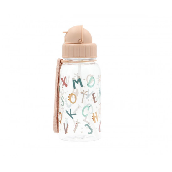 Botella Con Pajita Funny Letters Botella Con Pajita Funny Letters
