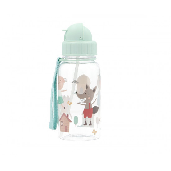 Botella Con Pajita The Three Little Pigs Botella Con Pajita The Three Little Pigs