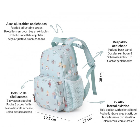 Mochila Infantil TT The Three Little Pigs