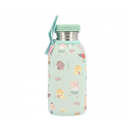 Botella Acero Inox 500 ml Con The Three Little Pigs Botella Acero Inox 500 ml Con The Three Little Pigs