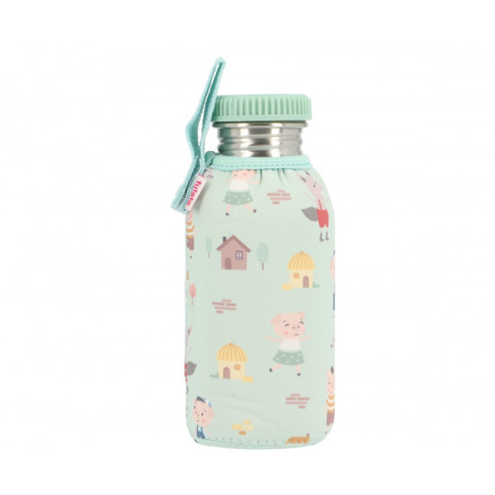 Botella Acero Inox 500 ml Con The Three Little Pigs Botella Acero Inox 500 ml Con The Three Little Pigs