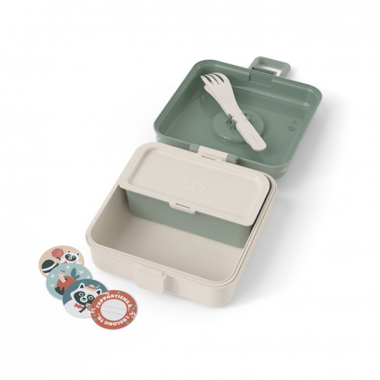 Caja de Almuerzo MB Snacky Mapache Caja de Almuerzo MB Snacky Mapache