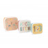 Set 3 Cajas Almuerzo Funny Letters