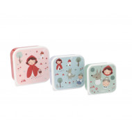 Set 3 Cajas Almuerzo Little Red Set 3 Cajas Almuerzo Little Red