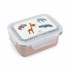 Caja Almuerzo Acero Deer Friends Rosa