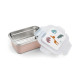 Caja Almuerzo Acero Deer Friends Rosa