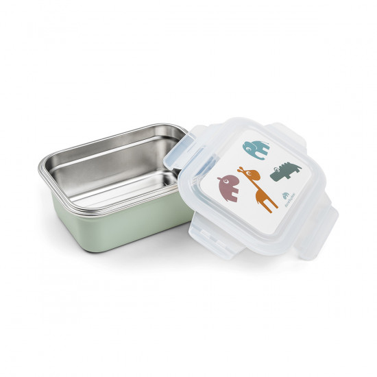 Caja Almuerzo Acero Deer Friends Verde