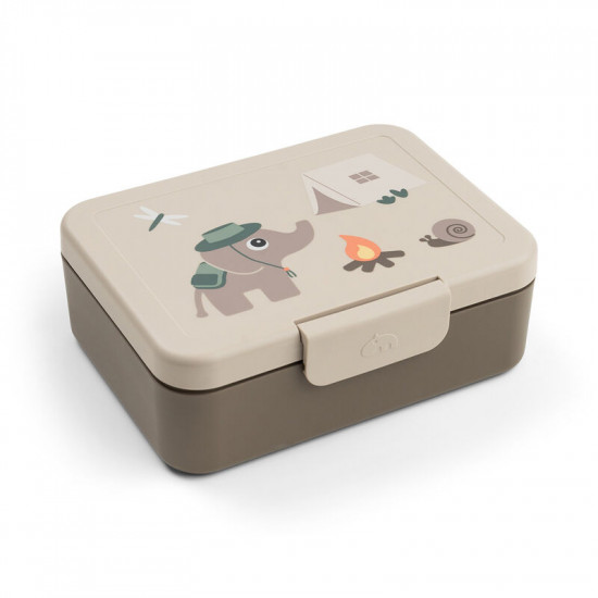 Caja Almuerzo Con Separador Tiny Trail Sand