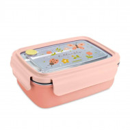 Caja Almuerzo Acero Inox Butterfly