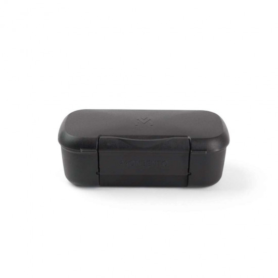 Caja Almuerzo Snack 2 Compartimentos Montii Negro