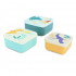 Set 3 Cajas  Almuerzo Jurassic