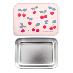Caja Almuerzo Acero Cerezas