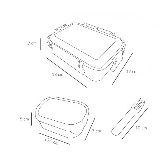 Caja Almuerzo Bento The Wooden Boy