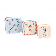 Set 3 Cajas Almuerzo Circus Set 3 Cajas Almuerzo Circus